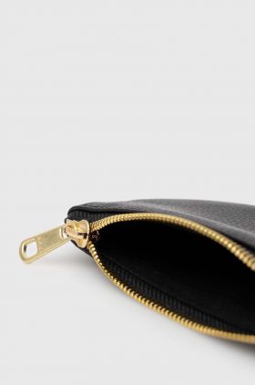 A.P.C. husa de chei din piele Key Pouch Keiko culoarea negru, PXBOK.F63458.LZZ