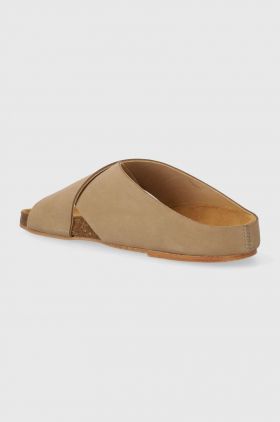 Alohas papuci din nubuc Briar culoarea bej, S100325.01