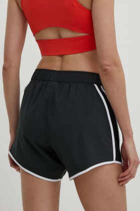 Reebok pantaloni scurți de antrenament ID Train culoarea negru, modelator, high waist, 100034912