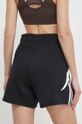 adidas Performance pantaloni scurți de antrenament Tiro 24 culoarea negru, modelator, high waist, IP1950