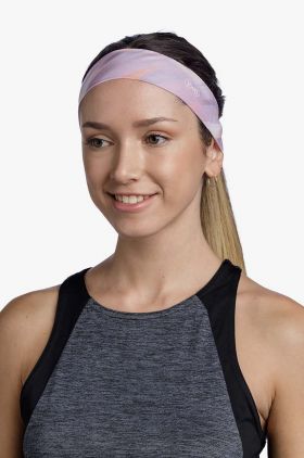 Buff bentiță pentru cap Coolnet UV Slim culoarea violet, 131422