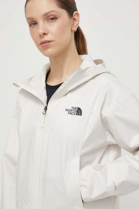 The North Face jacheta de exterior Cropped Quest culoarea bej, de tranzitie, NF0A55EPQLI1