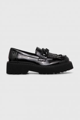 Answear Lab mocasini femei, culoarea negru, cu platforma