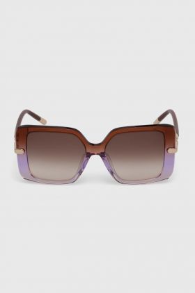 Furla ochelari de soare femei, culoarea violet, SFU712_5406B1