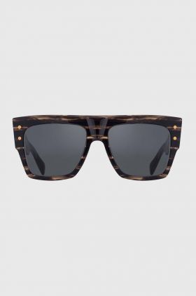 Balmain ochelari de soare B - I culoarea maro, BPS-100B