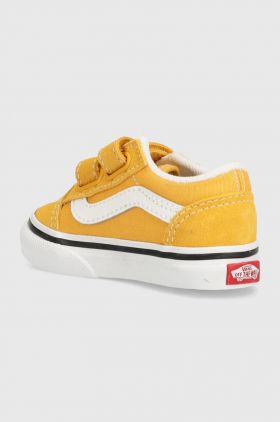 Vans tenisi copii Old Skool V culoarea galben