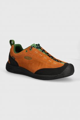 Keen pantofi Jasper II WP barbati, culoarea maro