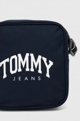 Tommy Jeans borsetă culoarea bleumarin, AM0AM12132