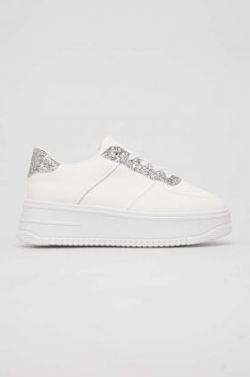 Answear Lab sneakers culoarea alb