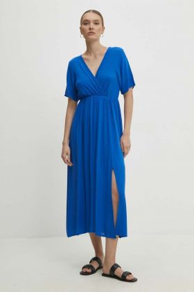 Answear Lab rochie midi, evazati