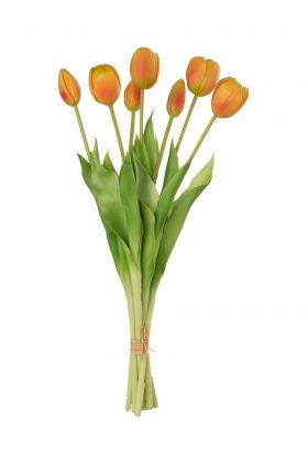 J-Line flori artificiale Bouquet Tulips 7-pack