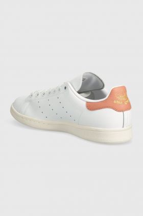 adidas Originals sneakers din piele Stan Smith W culoarea alb, IE0468