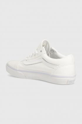 Vans tenisi copii JN Old Skool culoarea alb