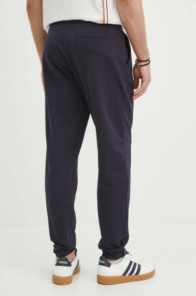 Aeronautica Militare pantaloni de trening culoarea albastru marin, cu imprimeu, PF872F459