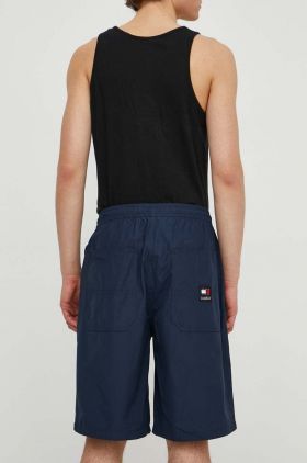 Tommy Jeans pantaloni scurți bărbați, culoarea bleumarin, DM0DM18811