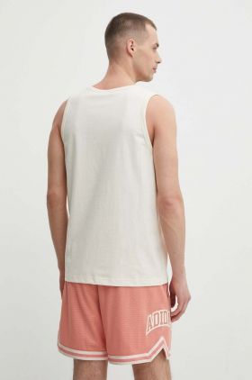 adidas Originals tricou din bumbac barbati, culoarea bej, IU0191