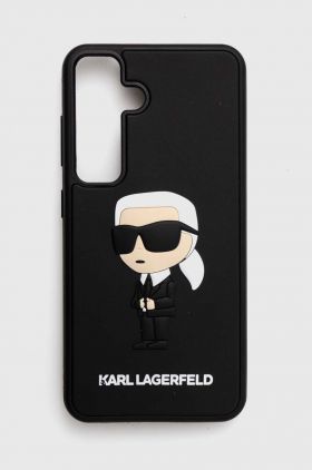 Karl Lagerfeld Husă pentru telefon S24 S921 culoarea negru