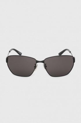 Balenciaga ochelari de soare culoarea negru, BB0337SK