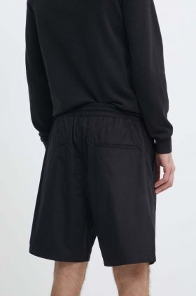 HUGO pantaloni scurți din bumbac culoarea negru, 50510596