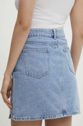 Answear Lab fusta jeans mini, creion