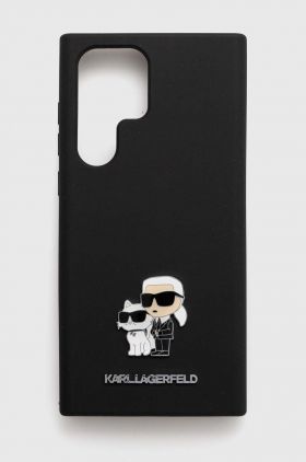 Karl Lagerfeld Husă pentru telefon Galaxy S23 Ultra culoarea negru