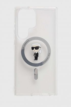 Karl Lagerfeld Husă pentru telefon S23 Ultra S918 culoarea transparent