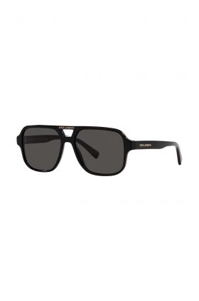 Dolce & Gabbana ochelari de soare copii culoarea negru, 0DX4003