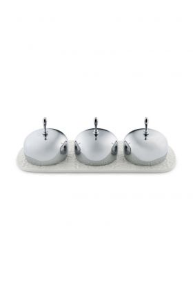 Alessi set de boluri de servire cu farfurie Dressed 3-pack