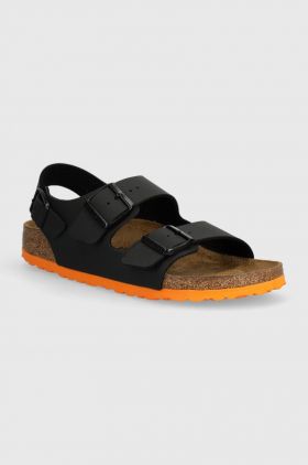 Birkenstock sandale copii Milano Kids BF culoarea negru