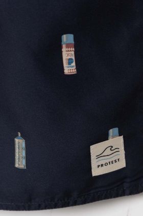 Protest pantaloni scurti de baie copii PRTBITMAP culoarea albastru marin