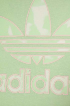 adidas Originals set de bumbac pentru copii culoarea verde