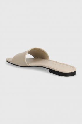 Marc O'Polo slapi de piele femei, culoarea bej, 40317951101134 NN2M3082