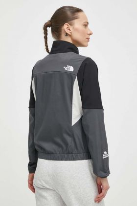 The North Face windbreaker Mountain Athletics culoarea gri, de tranzitie, NF0A87FM3OD1