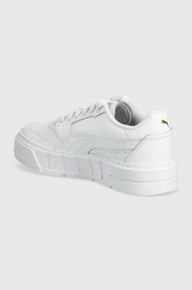 Puma sneakers pentru copii Cali Court Lth Jr culoarea alb