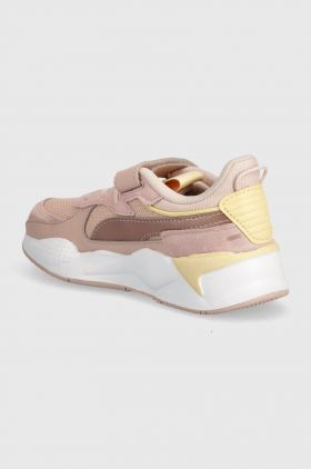 Puma sneakers pentru copii RS-X Metallic AC+ PS culoarea roz