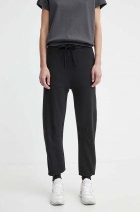 G-Star Raw pantaloni de trening din bumbac culoarea negru, neted