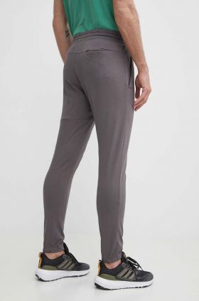 adidas pantaloni de trening culoarea gri, cu imprimeu, IR9989