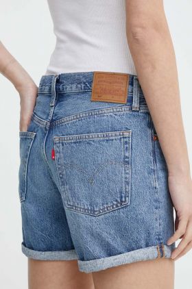 Levi's pantaloni scurti jeans femei, neted, high waist