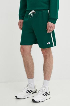 Reebok pantaloni scurti Court Sport barbati, culoarea verde, 100075659