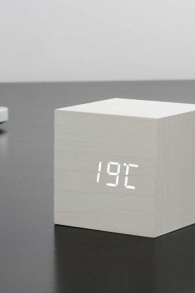 Gingko Design ceas de masă Cube Click Clock