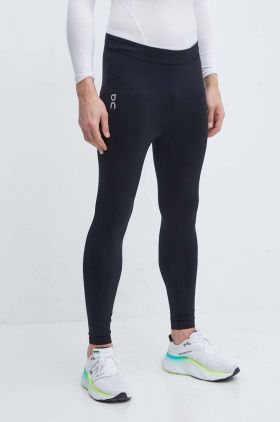 On-running leggins de alergare Core culoarea negru, neted