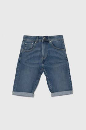 Pepe Jeans pantaloni scurti jeans SLIM talie reglabila