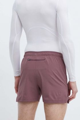 New Balance pantaloni scurți de alergare culoarea violet, MS41286LIE