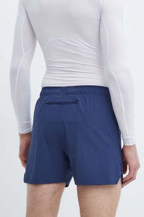 New Balance pantaloni scurți de alergare culoarea albastru marin, MS41286NNY