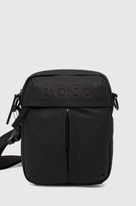 BOSS borsetă culoarea negru, 50516893