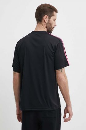 adidas tricou TIRO barbati, culoarea negru, cu imprimeu, IP3781