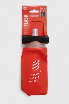 Compressport sticla ErgoFlask 300 ml culoarea rosu, CU00015B