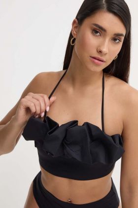 MAIO Paris costum de baie din două piese culoarea negru, cupa moale, Aurora