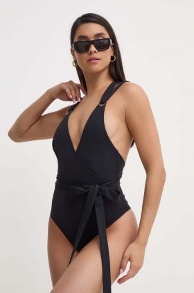 MAIO Paris costum de baie dintr-o bucată culoarea negru, cupa moale, Rimini