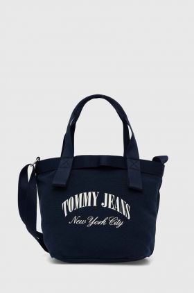 Tommy Jeans poșetă culoarea bleumarin, AW0AW16217